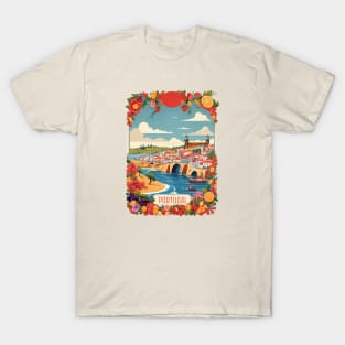 Vintage Travel Portugal Design T-Shirt